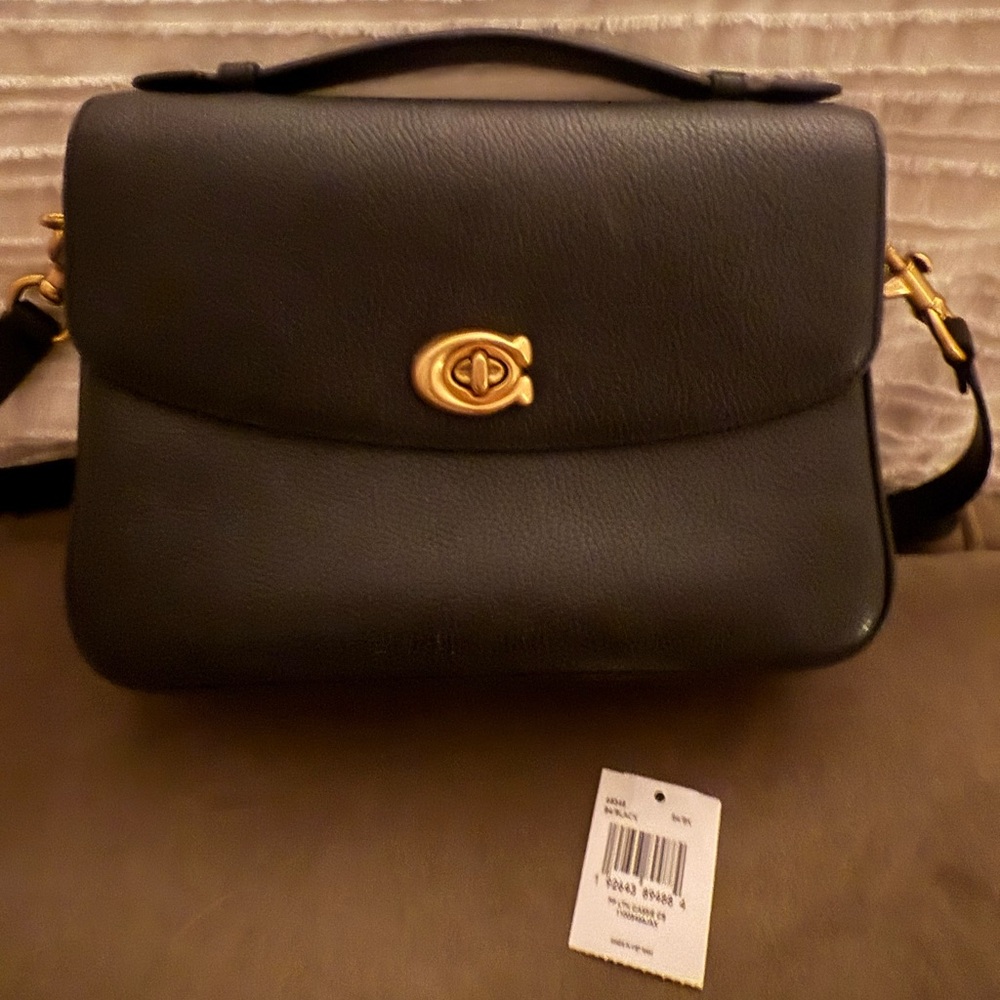 Coach Cassie 26 Black Gold Hardware